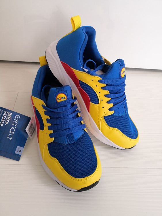 Lidl Chaussures femmes: 🤩LIDL ESMARA SNEAKER BLAU-GELB NEU – Neuf avec emballage d'origine à Olten par Naja-Twins-Twins 1