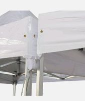 Gouttiere 3m pour tonnelle impermeable chapiteau parasol