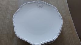 5er Set Teller Kuchenteller Made with Love