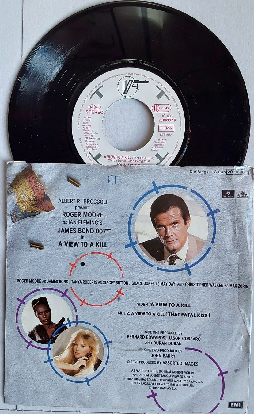 Schallplatten: Vinyl Single - Duran Duran -Bond thème 1985 – Gebraucht aus Villeret von Fil11 1