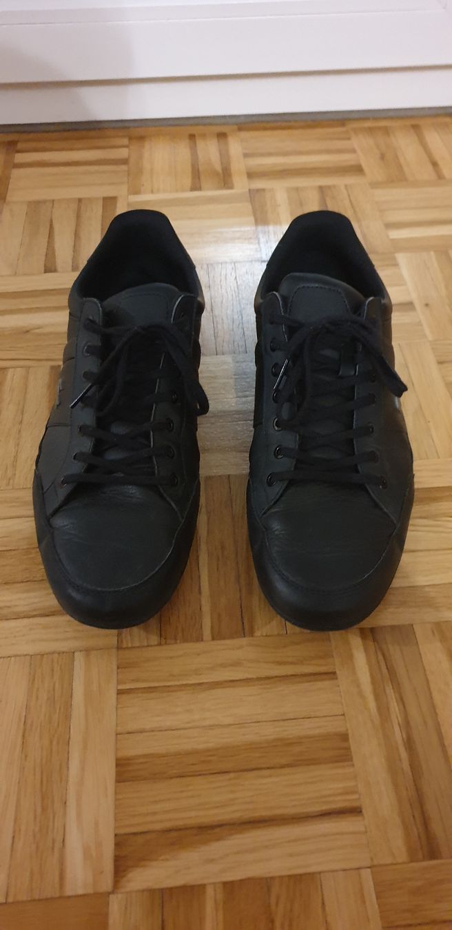 Lacoste Scarpe da uomo: Schwarze Lacoste Schuhe Grösse 45 – Usato da Richterswil venduto da Bardock0124