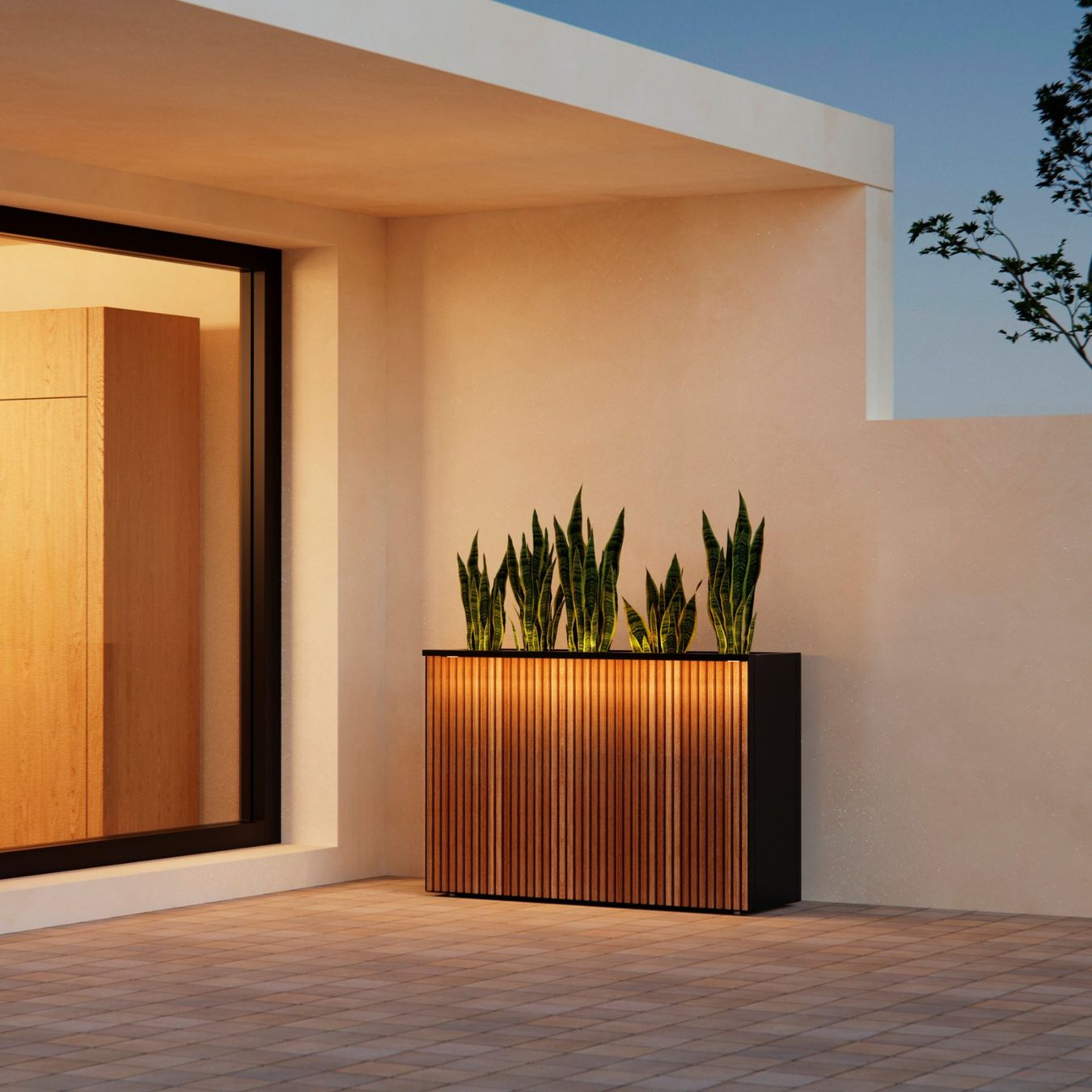 Vasi per fiori: Hochbeet Montecchio Deco Planter Anthrazit NEU – Nuovo e nell'imballaggio originale da Würenlingen venduto da SpaSolutions
