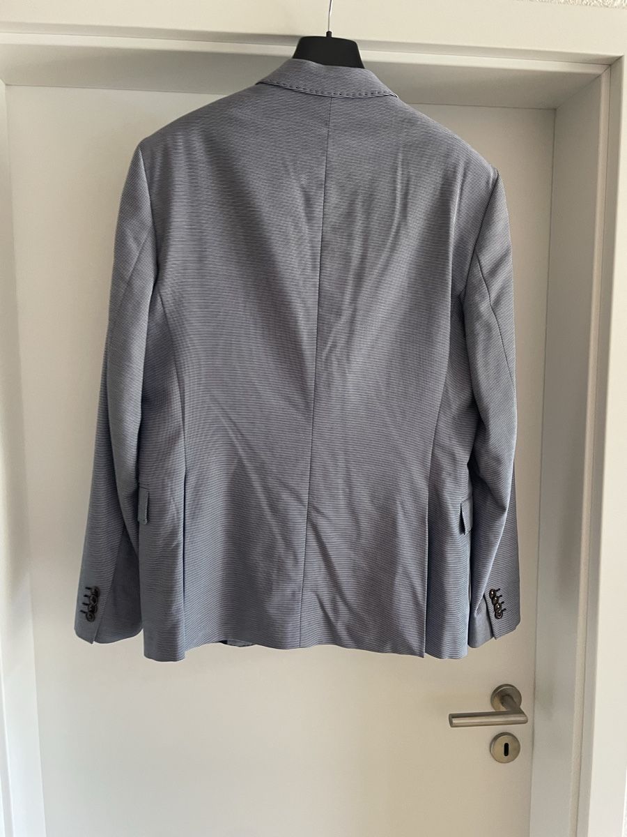 Zara Giacche: Veste Zara Man bleu à rayures taille 48 – Usato da Pâquier-Montbarry venduto da mir_687p 2