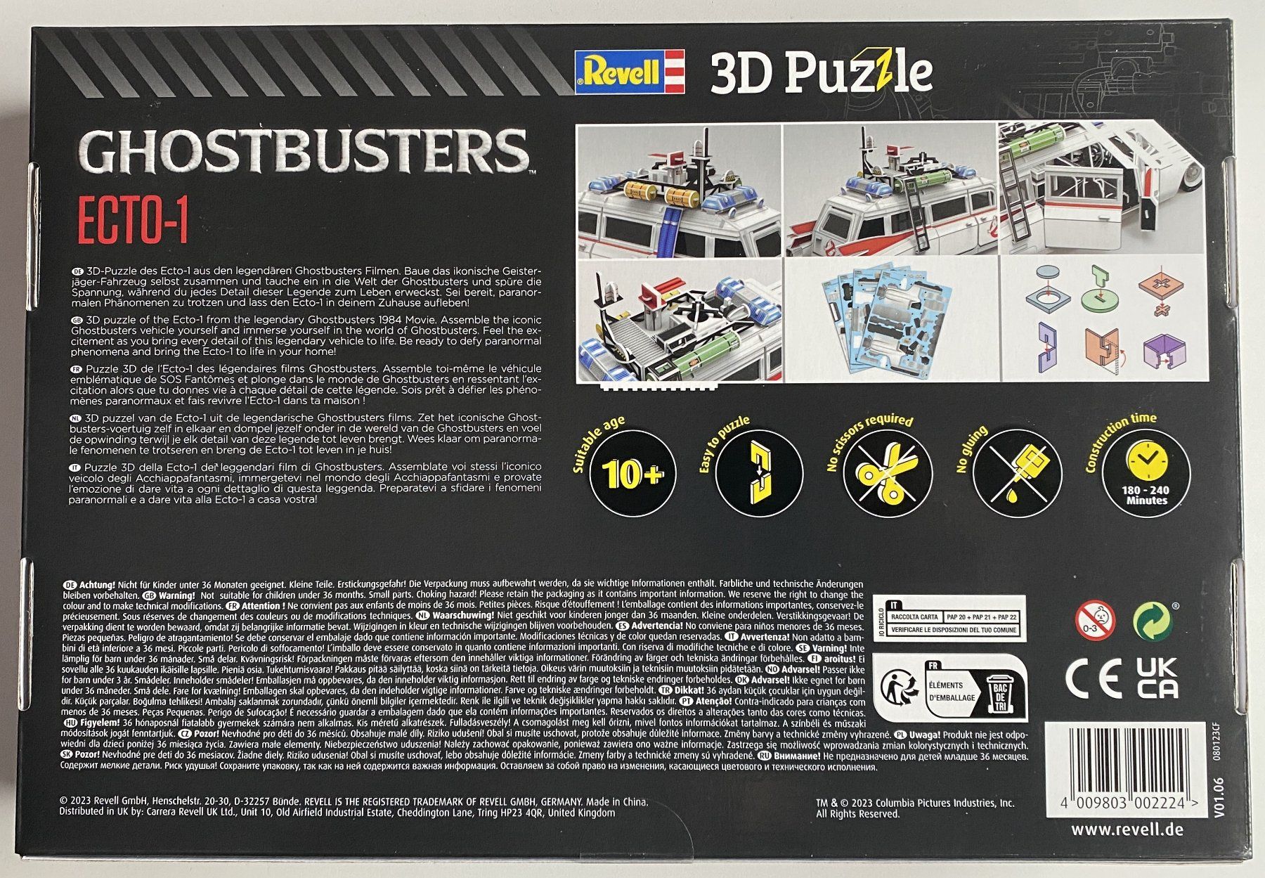 Revell Puzzles: Revell GHOSTBUSTERS Ecto-1 3D Puzzle – Neu und originalverpackt aus Hünenberg von Ecila 2