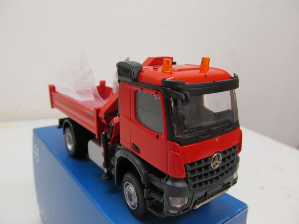 CONRAD MODELLE I MERCEDES-BENZ LAK 1624 Rundhauber 2-achs Kippmulde (1:50) EUR 95,00 - DE