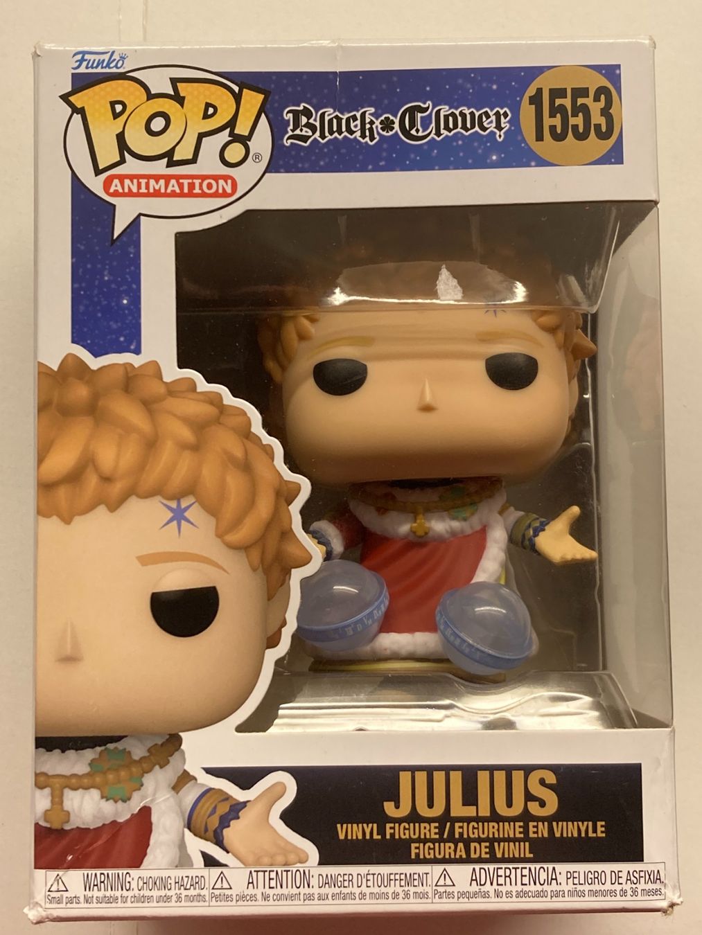 Funko Figuren: FUNKO POP! BLACK CLOVER 1553 JULIUS  new – Neu (gemäss Beschreibung) aus Vezia von Aquarius_Age 1