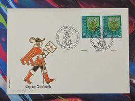CL28 Enveloppe + Timbre Suisse 1981