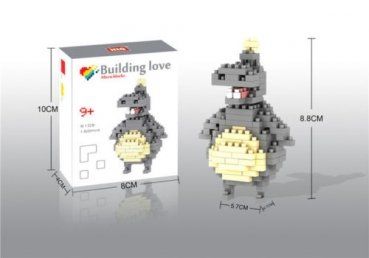 Nanoblock Kit di costruzioni: 9105 HIQ - Madagascar – Nuovo e nell'imballaggio originale da Hochdorf venduto da ruest-online