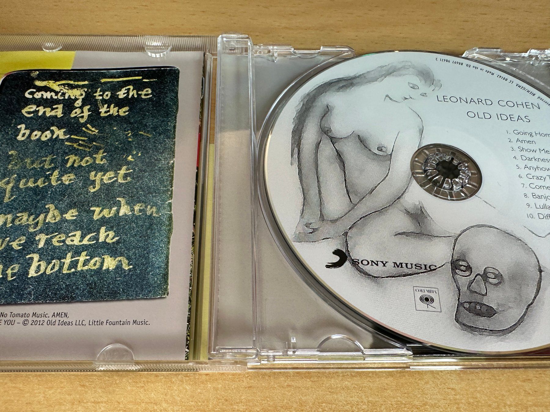 CDs: H8 Leonard Cohen – Old Ideas – Gebraucht aus Rikon im Tösstal von Alpenmutz 2