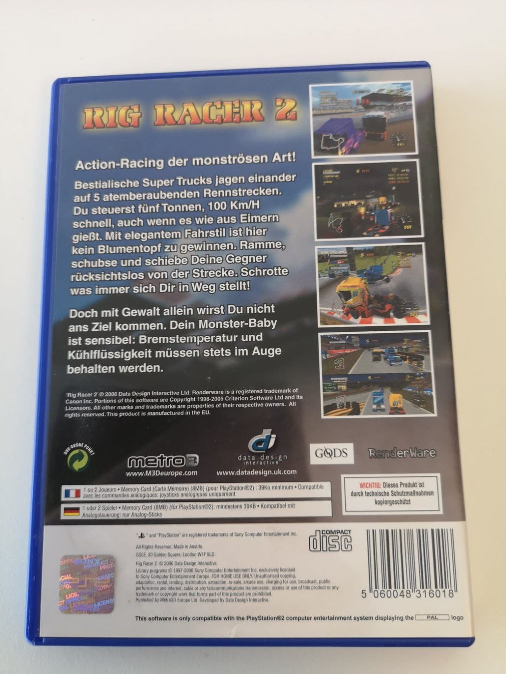 Giochi: Rig Racer 2 (PS2) – Usato da Herisau venduto da Seyashop1 2