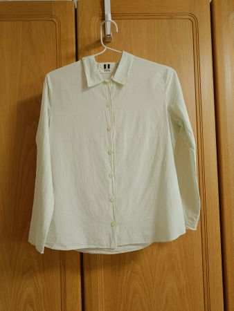 Feine pastellgrüne Bluse Beatriz Furest XS