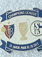 FC BASEL 1893 - CHAMPIONS LEAGUE 2013 FCB - SCHALKE 04 PIN