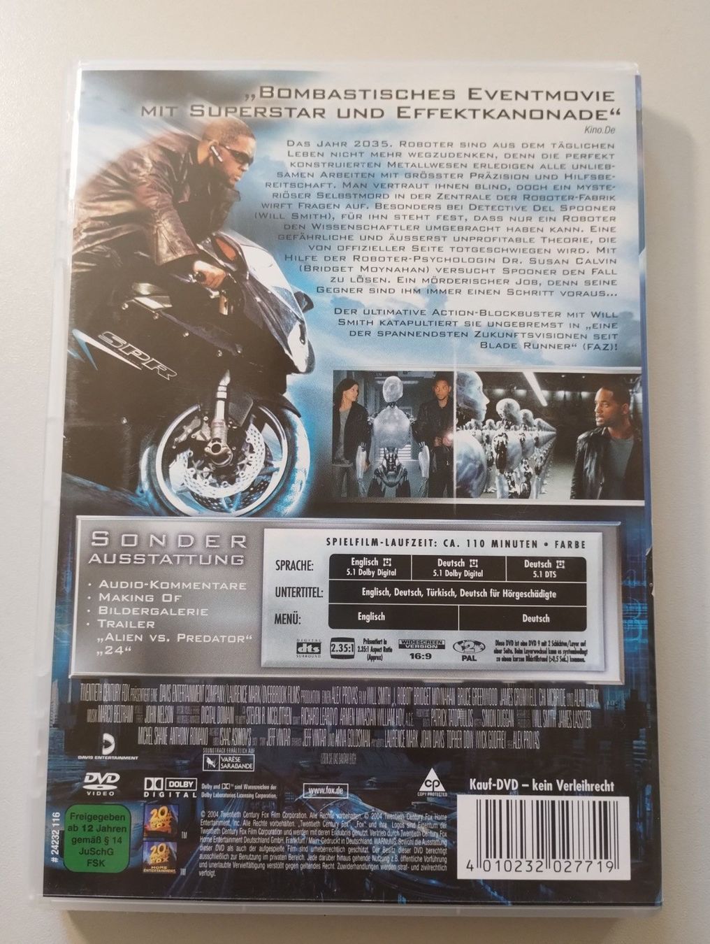 Tutti i DVDs: DVD - I Robot - Versand A-Post nur CHF 2.50! – Usato da Siblingen venduto da the_92m7 1