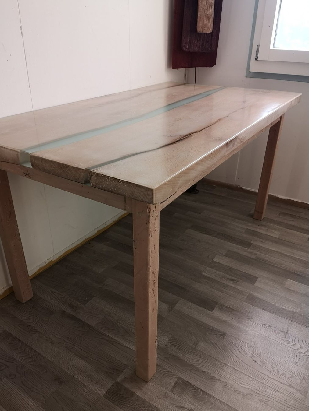 Tavoli: Epoxid Tisch    Massive    Buche   Altholz – Usato da Sisikon venduto da Creantic-Art 5