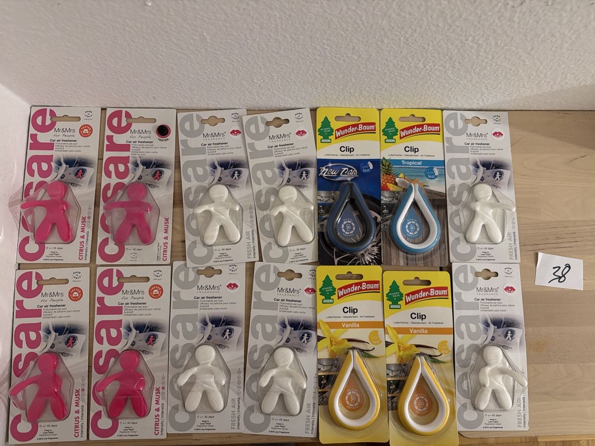 Lufterfrischer: Autoduftbäume 14stk diverse 38 – Neu und originalverpackt aus Kloten von sze_wb99