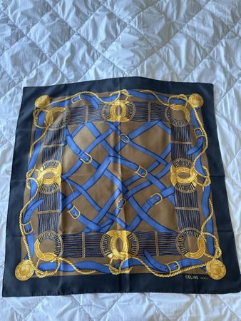 Celine Paris Scarf - Beautiful Silk Accessory for Autumn!