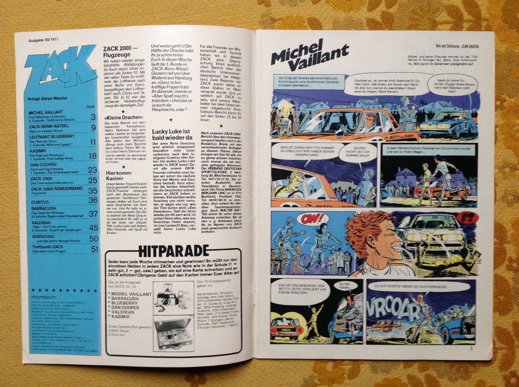 Comics: Zack Heft Nr 30 von 1973 – Gebraucht aus Endingen von nathan05 1