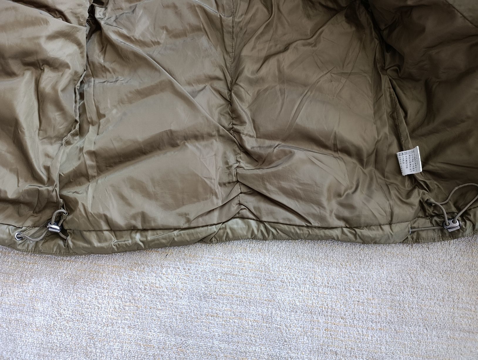 Giacche: VESTE DOUDOUNE PLUMES VERT OLIVE PETIT S – Usato da Sierre venduto da shirley04 7
