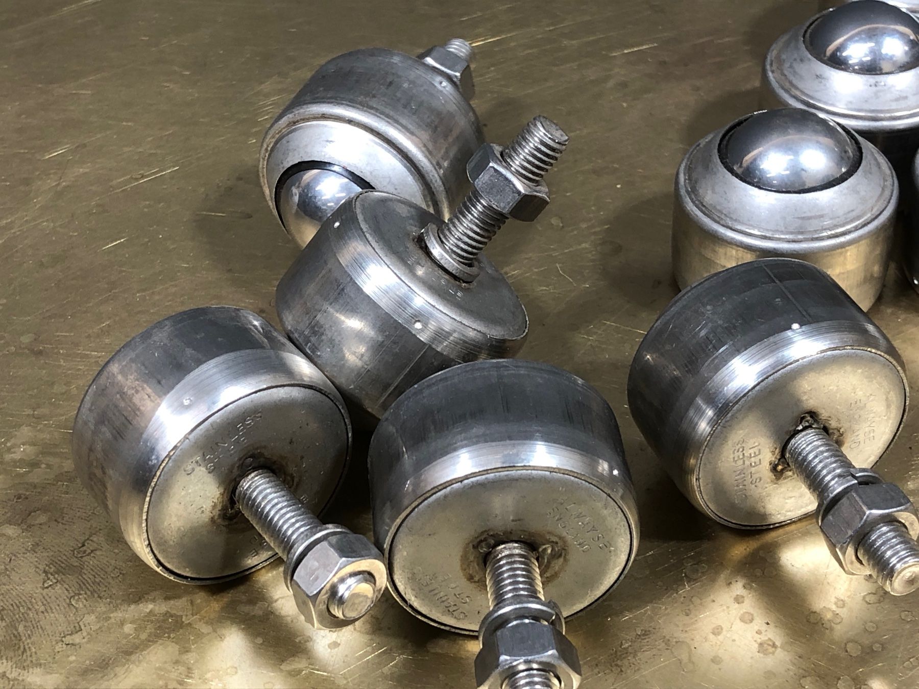 Sonstiges zum Lager & Transport: Kugelrollen Alwayse D: 40mm, H: 36mm – Gebraucht aus Laufenburg von Sirluger 5