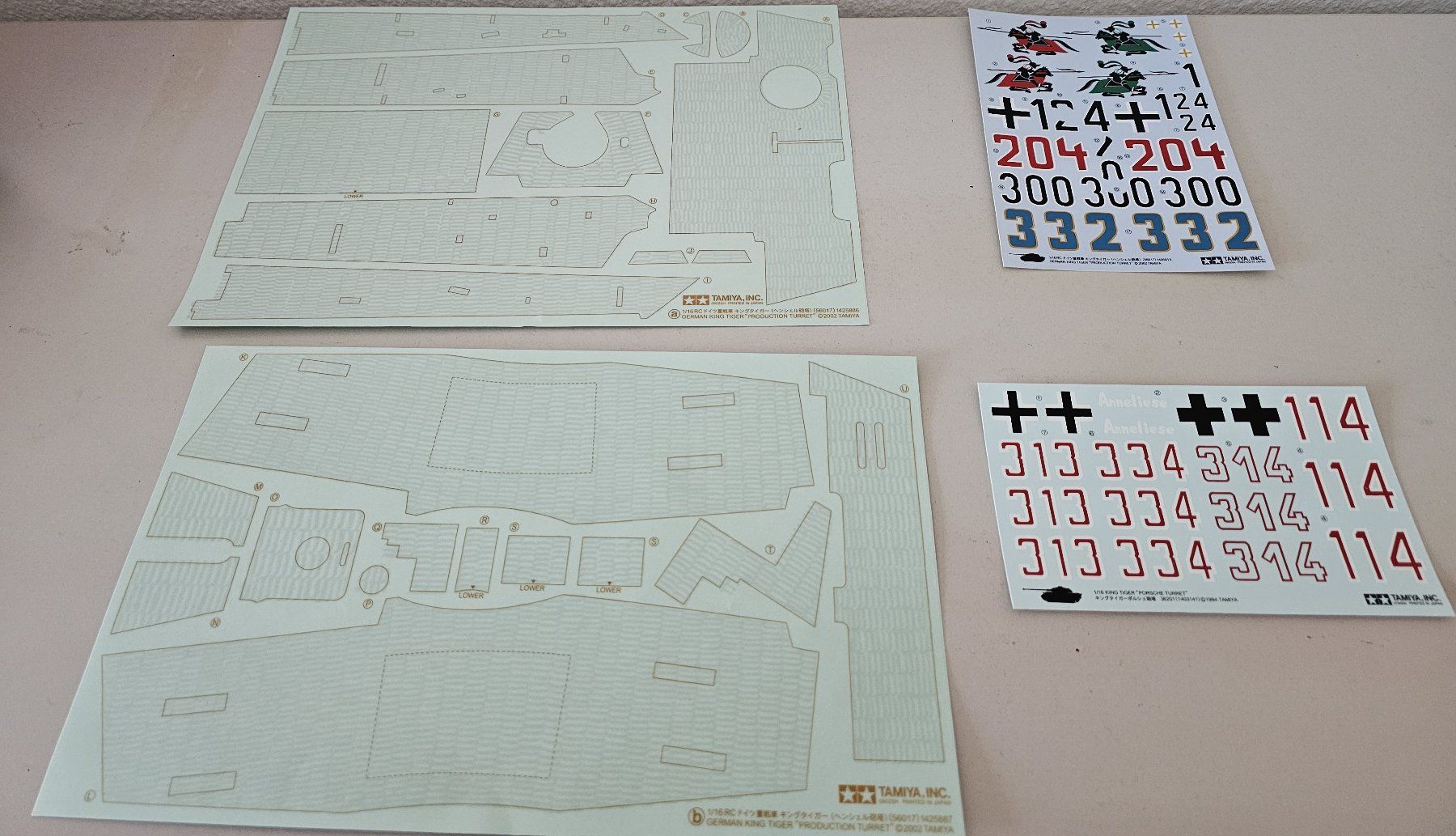 Tamiya Modellismo RC: WK2   Panzer  - Königstiger - – Usato da Rotkreuz venduto da kse_kn7b 9