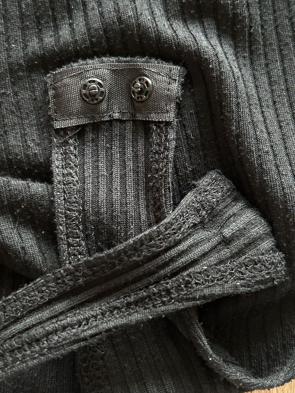 Altra biancheria intima: Langarmbody schwarz gerippt  von Vera Moda  Gr. M – Usato da Brunnen venduto da Nala2929 7
