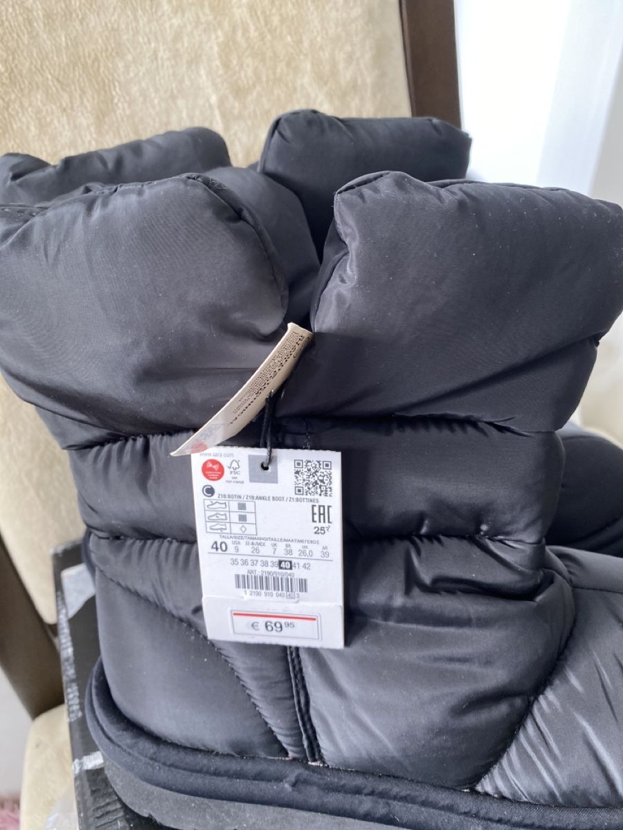 Damenschuhe: Stiefel, Gr. 39, schwarz, Zara – Neu (gemäss Beschreibung) aus Dübendorf von feusiedi 3