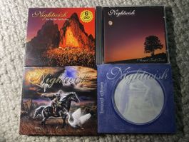 4x Nightwish (1x mit CD+DVD)