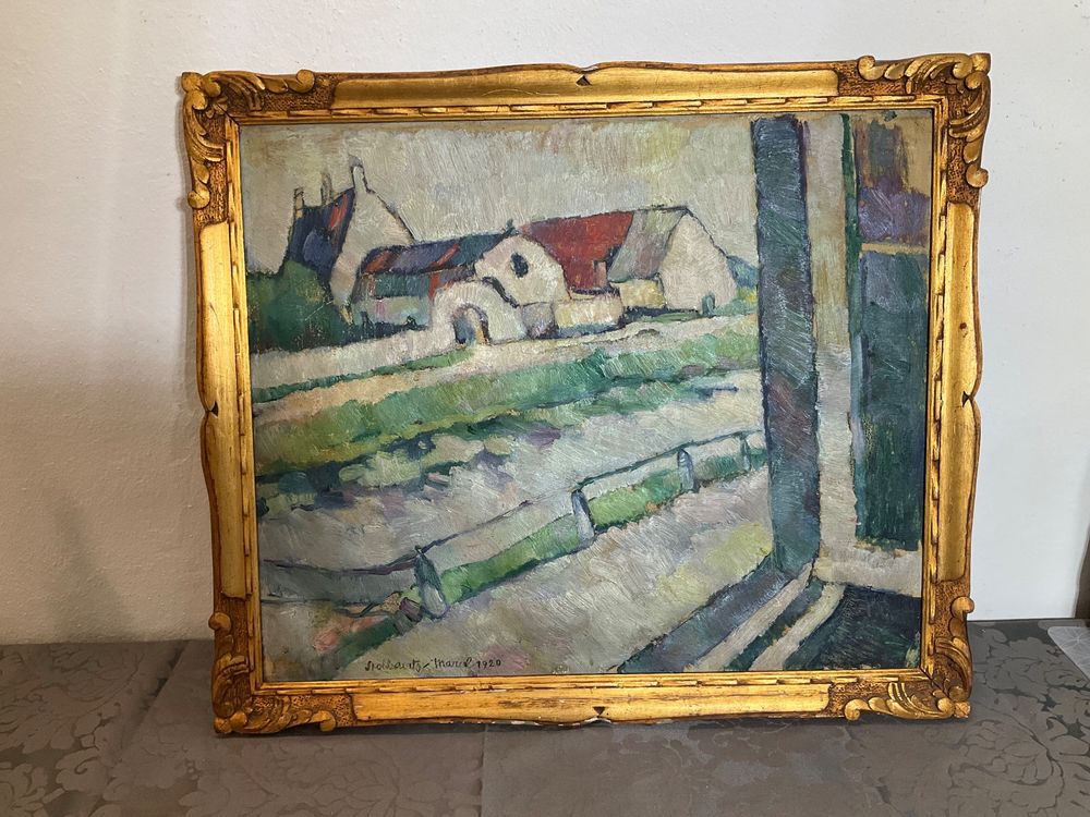 Marcel STOBBAERTS (1899-1979) Tableau peinture sur toile (D'occasion) à ...