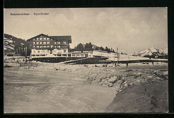 Cartes postales: AK Saanenmöser, Sprorthotel – D'occasion à Berlin par bartko-reher