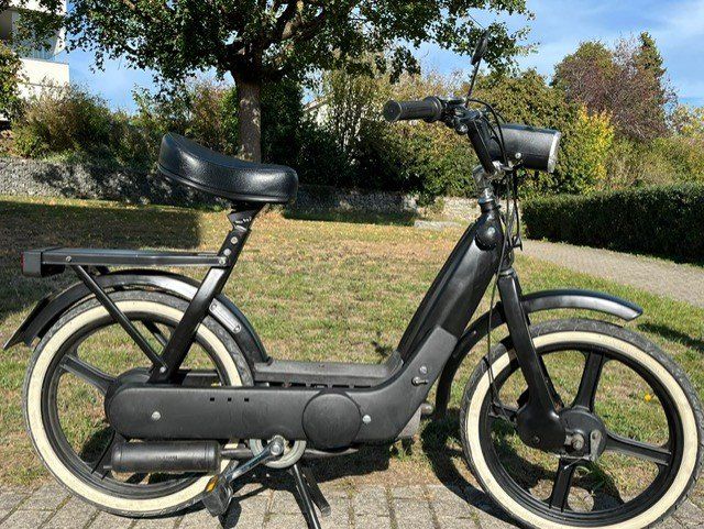 Piaggio Mofas: Piaggio Ciao C7E2, schwarz, mit Ausweis – Gebraucht aus Hettlingen von AumSp 1
