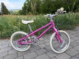 Schönes Junior 16 Zoll Kinderfahrrad mit Riemenantrieb