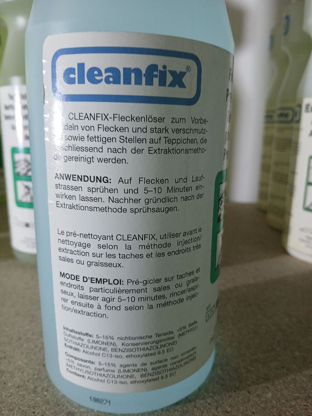 Pflegeprodukte: Cleanfix Teppichreiniger-Set, Fleckenlösser, Entschäumer – Neu (gemäss Beschreibung) aus Strada von SaraF167 1