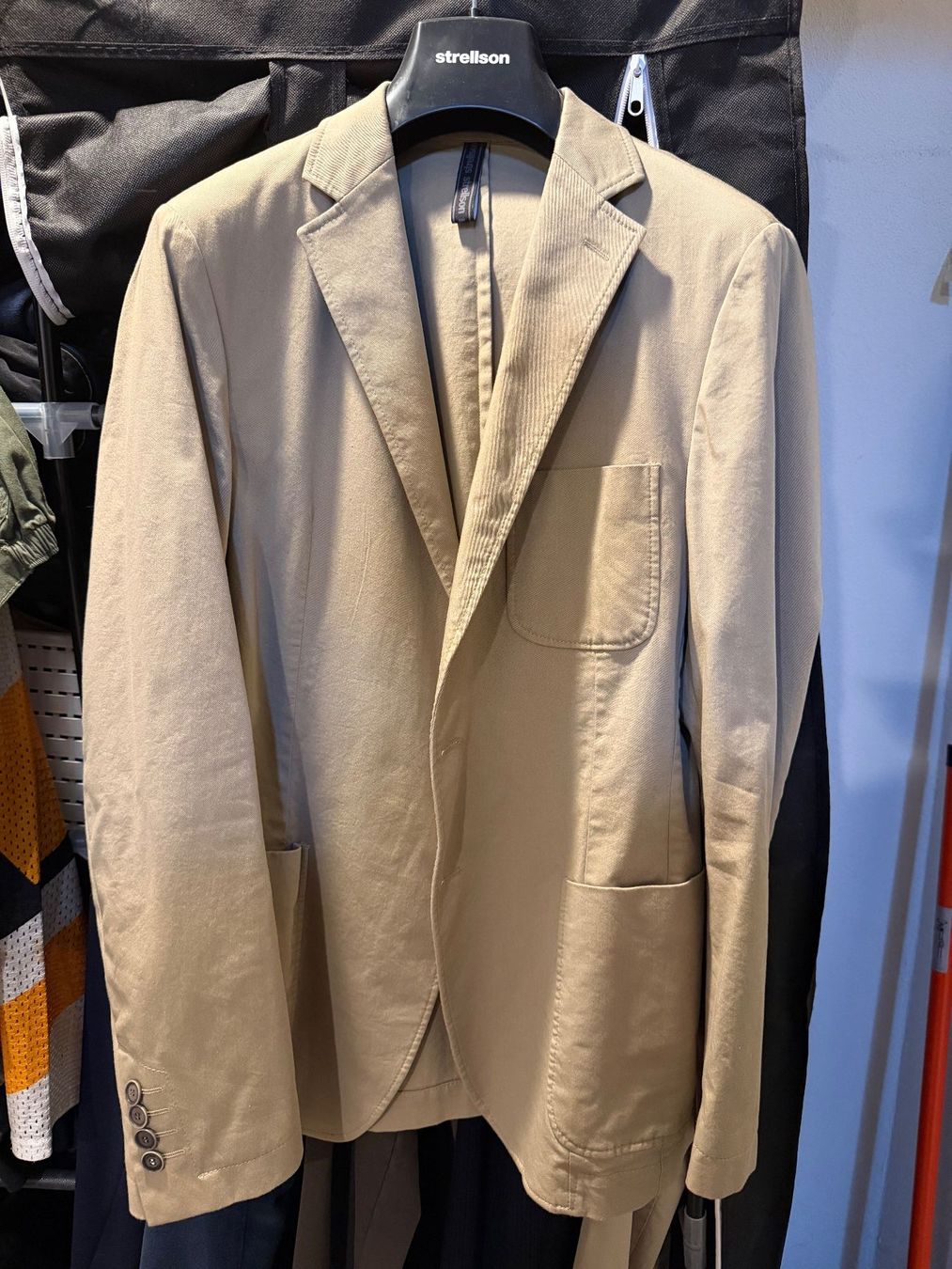Giacche: Giacca Strellson uomo, beige, cotone, come nuova, taglia 46 – Usato da Odogno venduto da lor_bbv5