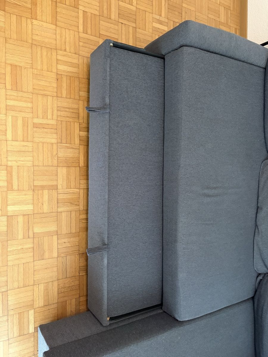 Ikea Divani: IKEA Friheten Eckbettsofa grau-schwarz – Usato da Bern venduto da jan_n7kg 3