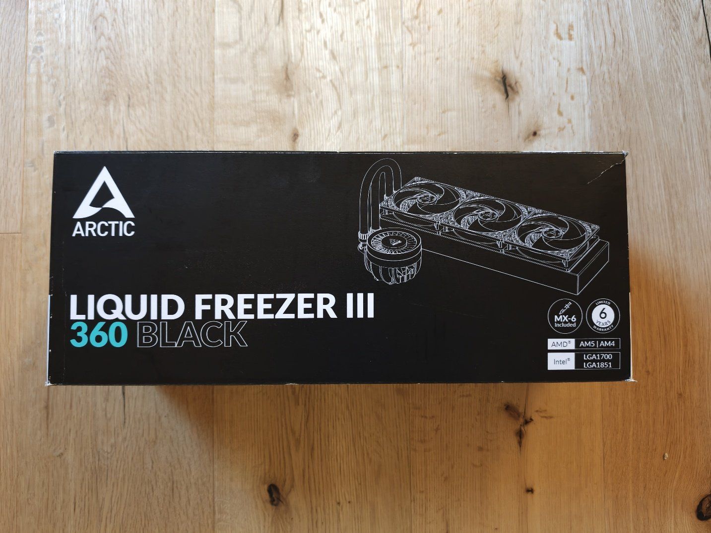 Elektronikbauteile: Arctic Liquid Freezer III 360 – Gebraucht aus Hefenhofen von Radeon-01