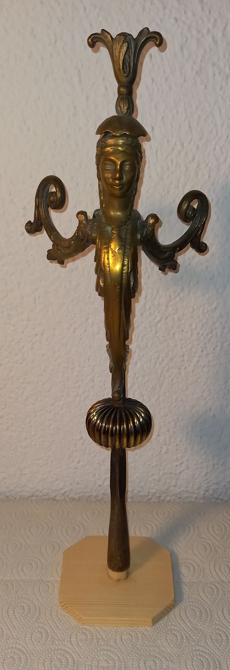 Sculture & Statue: Frauenbüste aus Messing und Eisentülle – Usato da Reiden venduto da jasi029 3