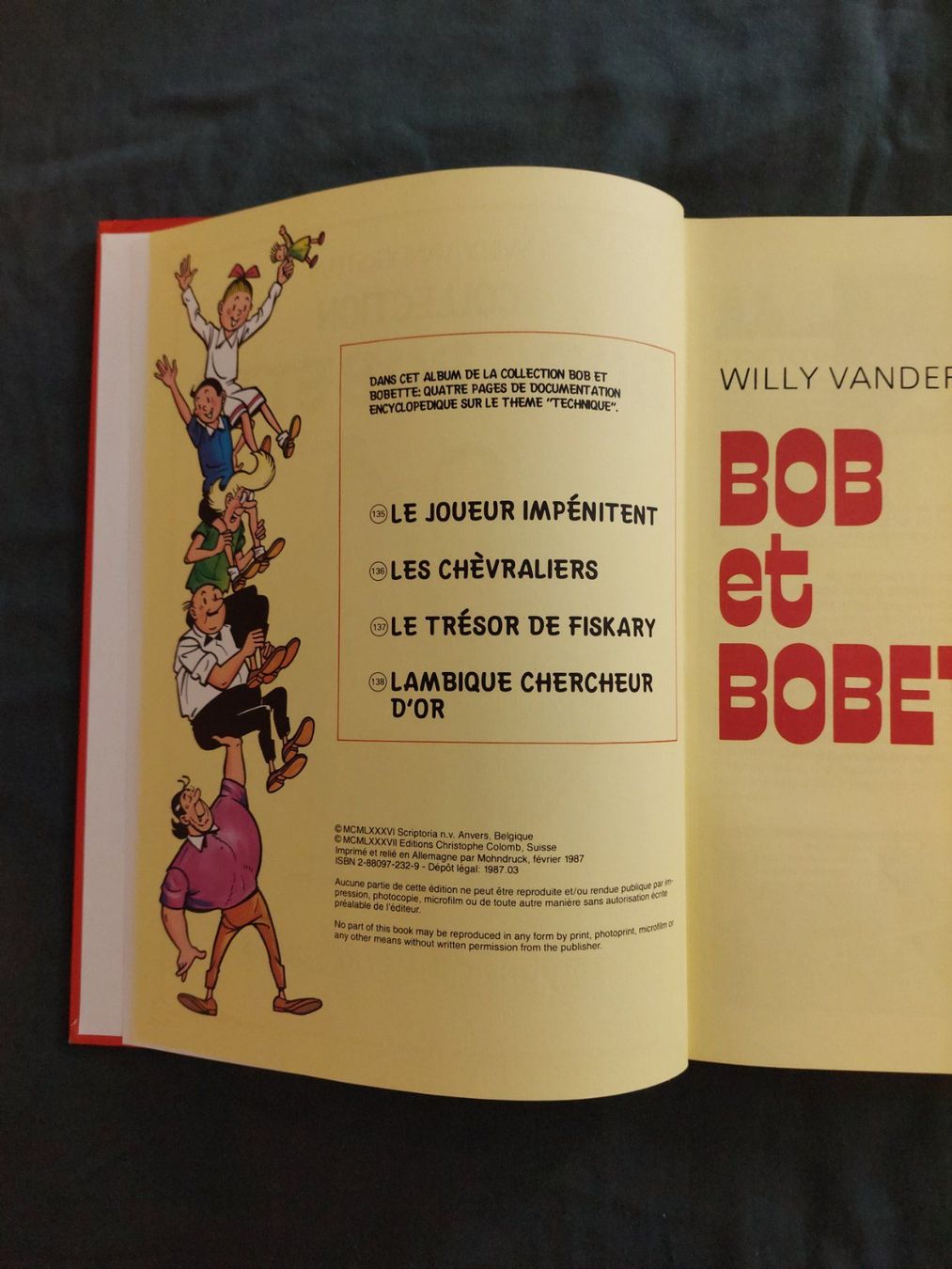 Comics: Bob et Bobette Intégrale T. 18 EO 1987 TBE – Gebraucht aus Genève von Blu_BD 1