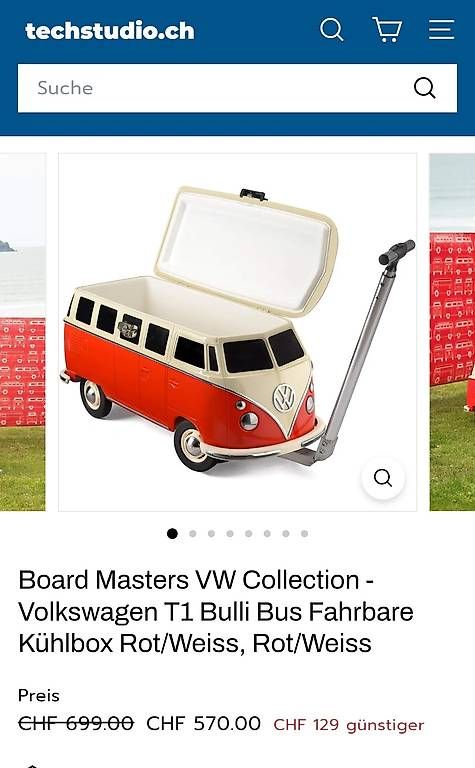 Frigoriferi & Refrigeratori: Official VW Bully Kühlbox  – Usato da Mümliswil venduto da Sachs623 1