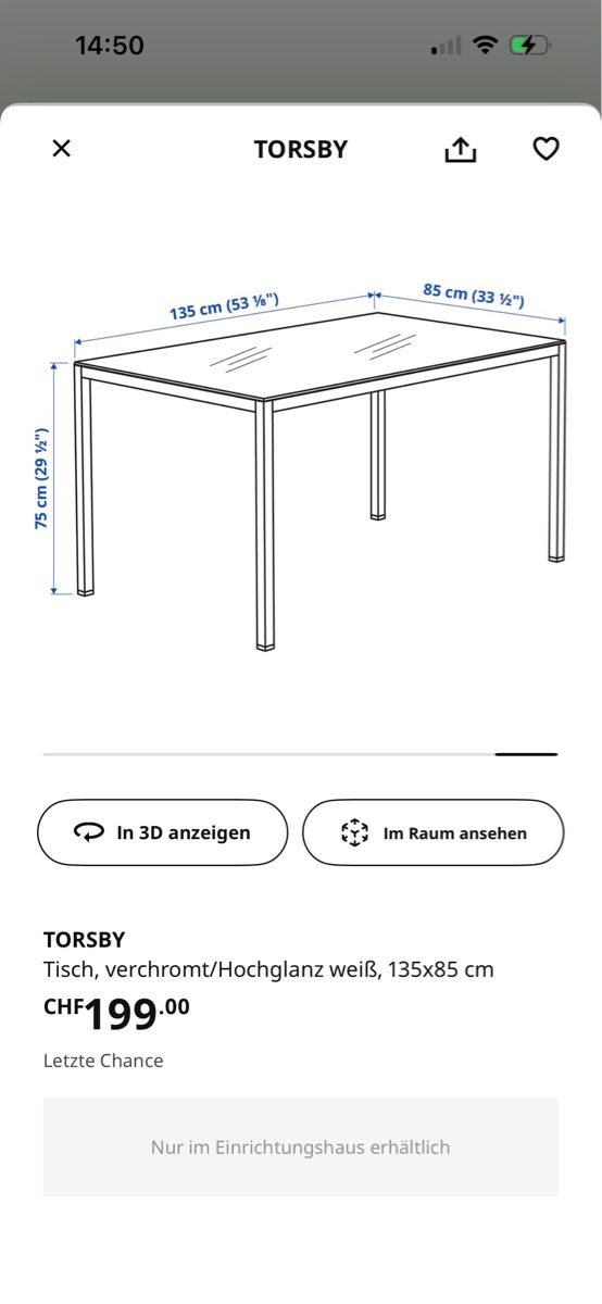 Tavoli: IKEA Esszimmertisch inkl. 5 Schwingstühle – Usato da Härkingen venduto da ana.bb 5