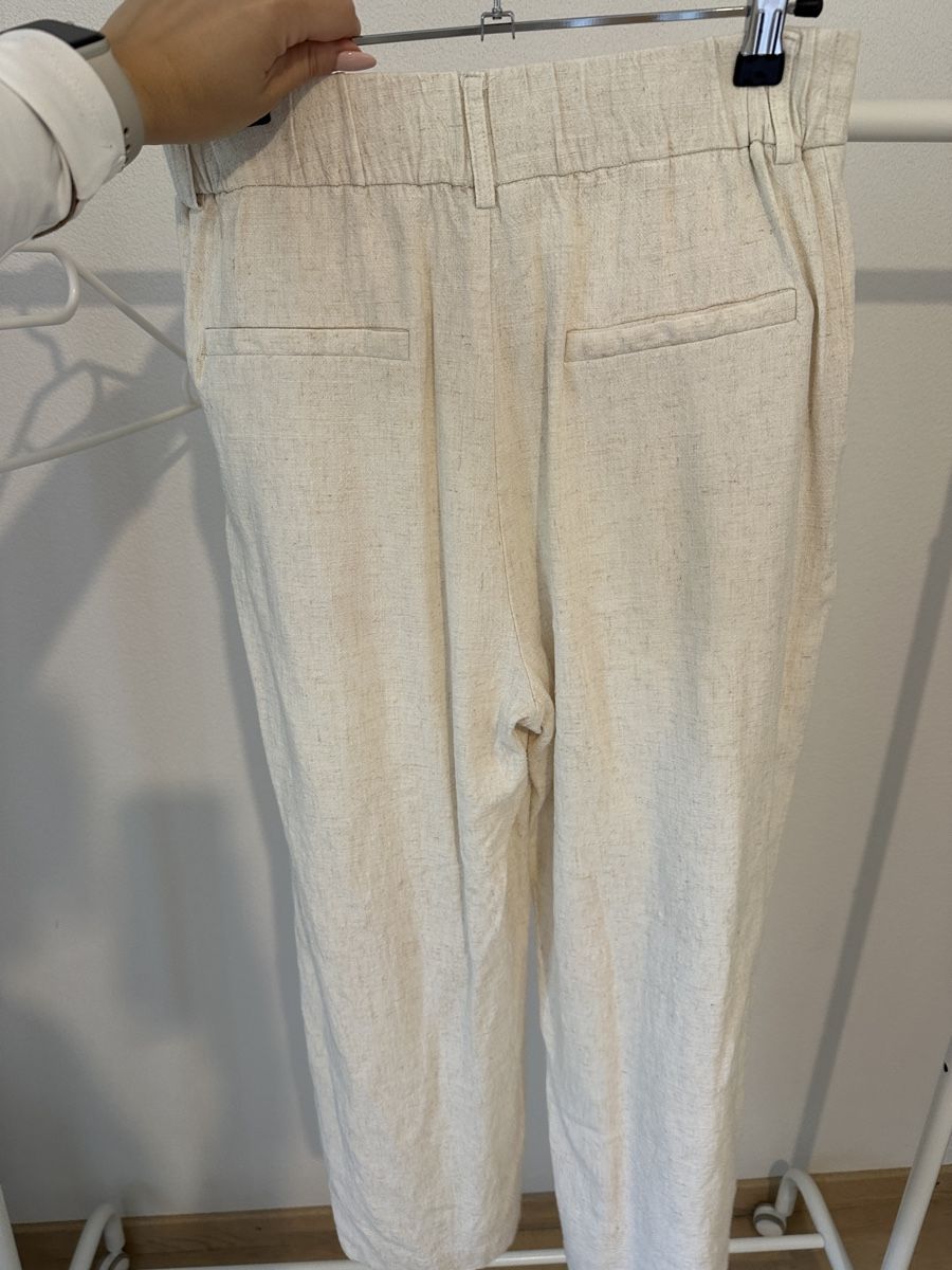Stradivarius Pantaloni: Stradivarius Leinenhose Gr. 38 – Usato da St. Gallen venduto da raphaela_99 1