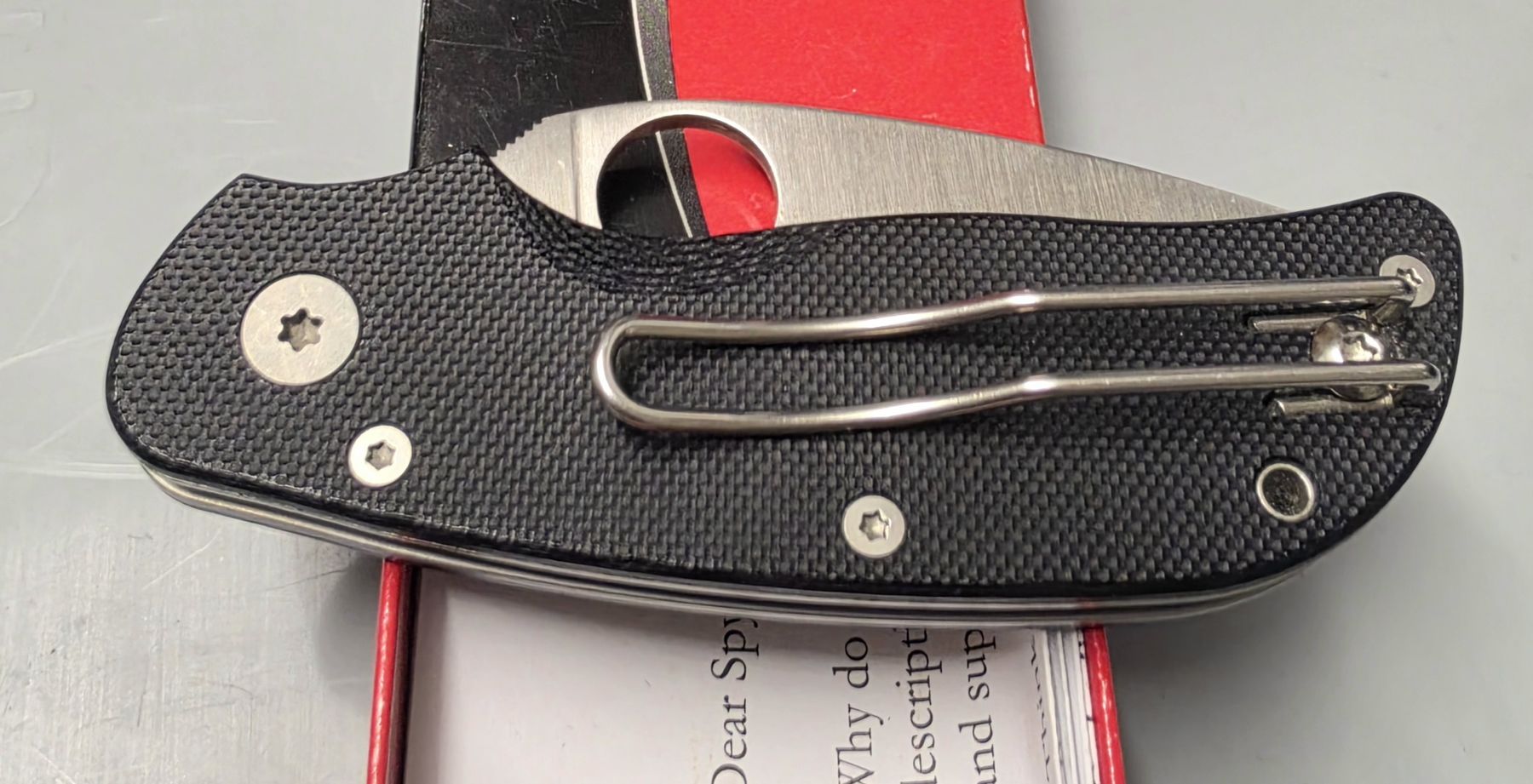 Spyderco Couteaux de poche: Spyderco CAT – D'occasion à Prez-vers-Siviriez par Gio1680 1