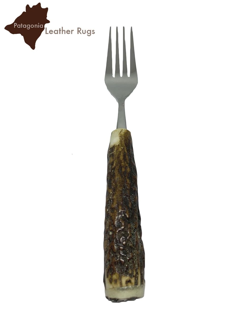 Set di posate: Set mit 6 Dessertgabeln mit Hirschhorn – Nuovo e nell'imballaggio originale da Arbedo venduto da patagonialeatherrugs 3