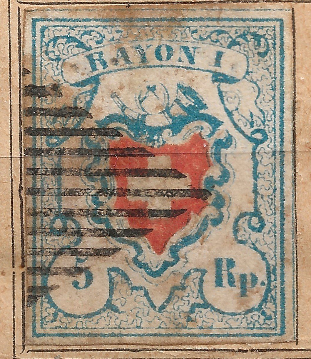 Alle Briefmarken: Rayon I Stein A2-U Type 13 / CHF 900.-- – Gebraucht aus Zürich von Snoopy74