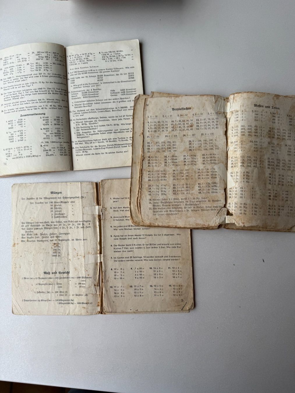 Libri: alte gebrauchte Schulbücher und Rechenhefte – Usato da Pfäffikon SZ venduto da Fam.104 6