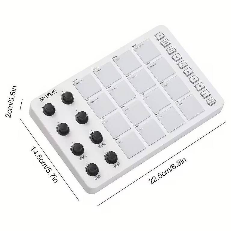 Strumenti musicali: M-VAVE FF Bonfires MIDI-Controller – Usato da Siebnen venduto da Grexx 1