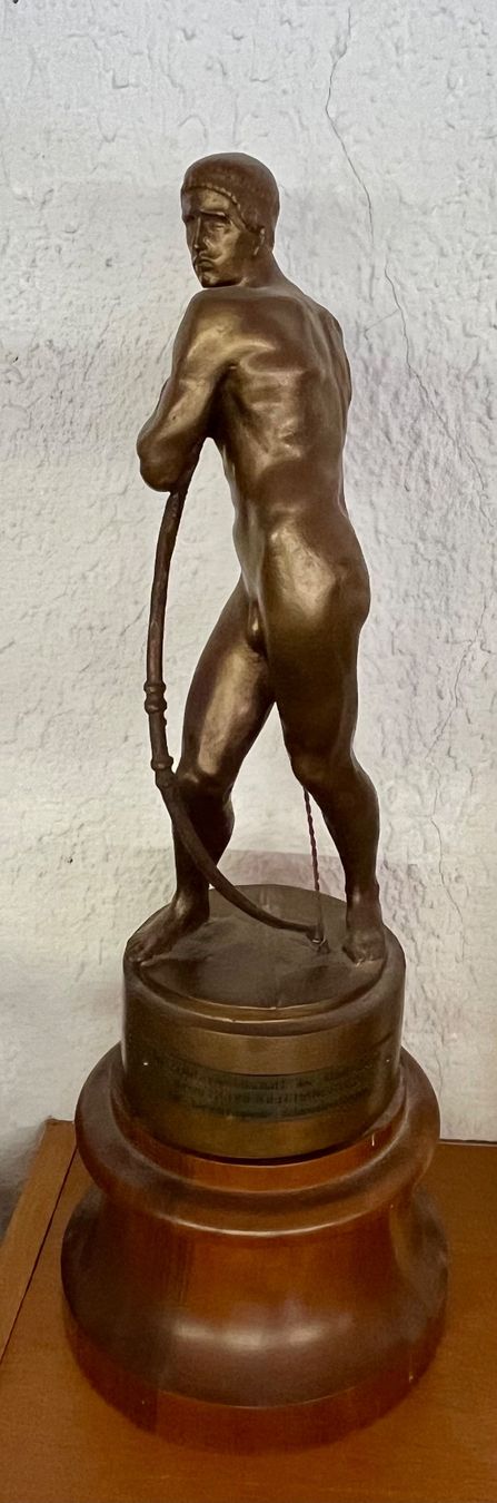 Statuette: Bronzefigur Schweiz, signiert A. Pessina – Usato da Kandergrund venduto da honey-art_and_more 2