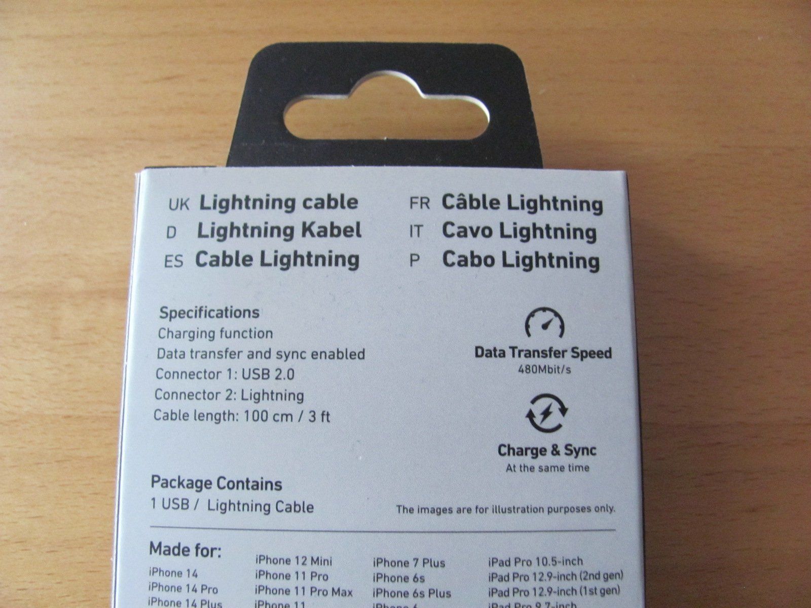 Cavi: Lighting Kabel /Ladekabel /sbsmobile – Nuovo e nell'imballaggio originale da Uznach venduto da Bimbolino 3