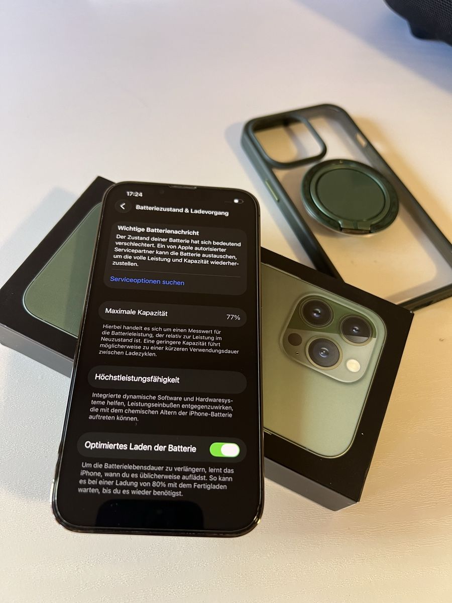 Apple Telefoni cellulari / Smartphones: iPhone 13 Pro 128GB Alpine Green Ideal – Usato da Adliswil venduto da Pacifoll 3