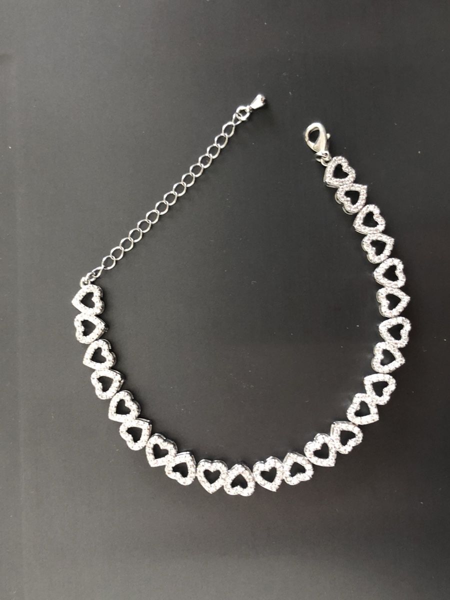 Bracciali & Braccialetti: Wunderschönes Herz-Armband – Nuovo (secondo la descrizione) da Luzern venduto da Pool33 1