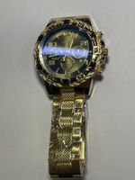 SAIGEN Herren Uhr Gold Optik Chronograph Design Neu Top!